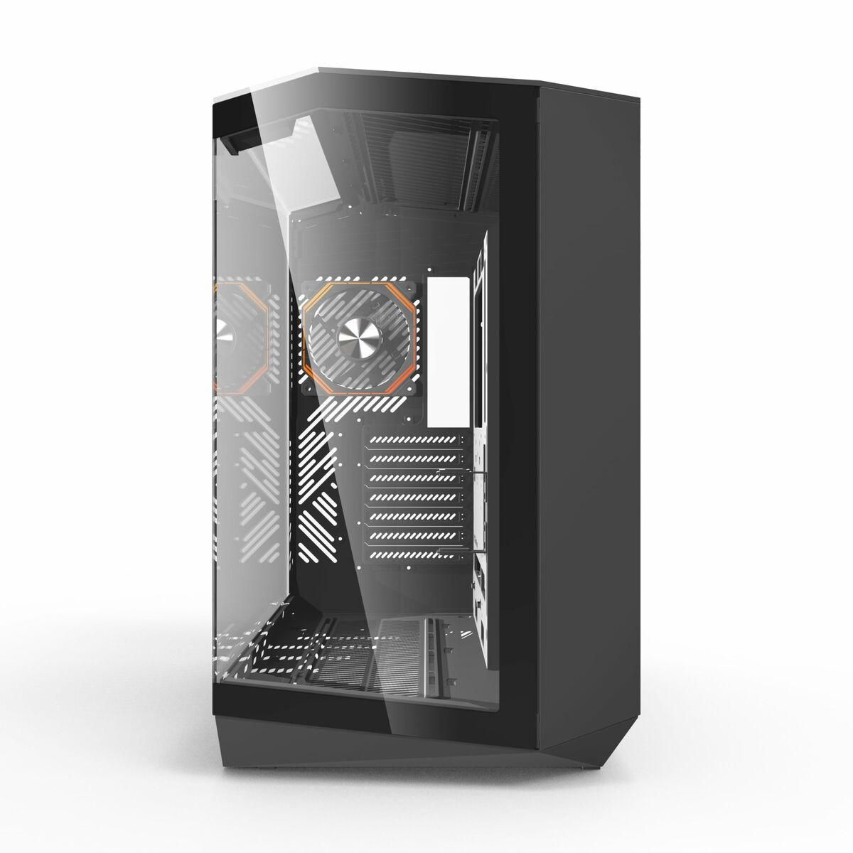 Boîtier ATX semi-tour DarkFlash DARKFLASH DY470 Noir