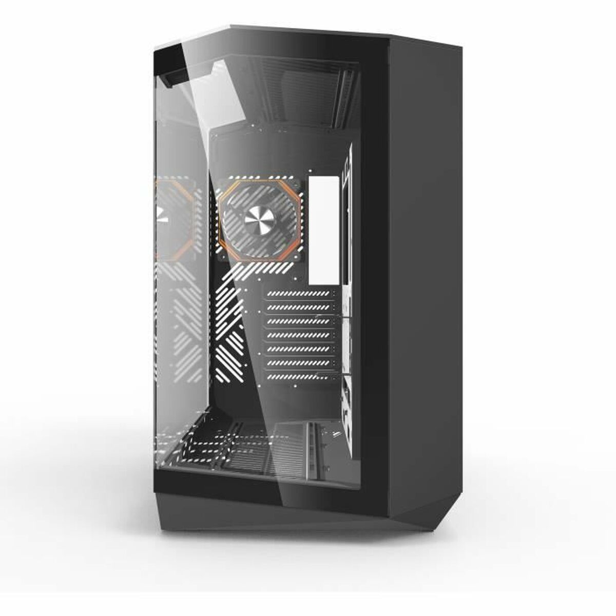 Boîtier ATX semi-tour DarkFlash DARKFLASH DY470 Noir