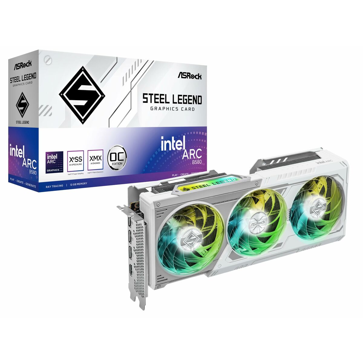 Carte Graphique ASRock B580 SL 12GO 12 GB GDDR6