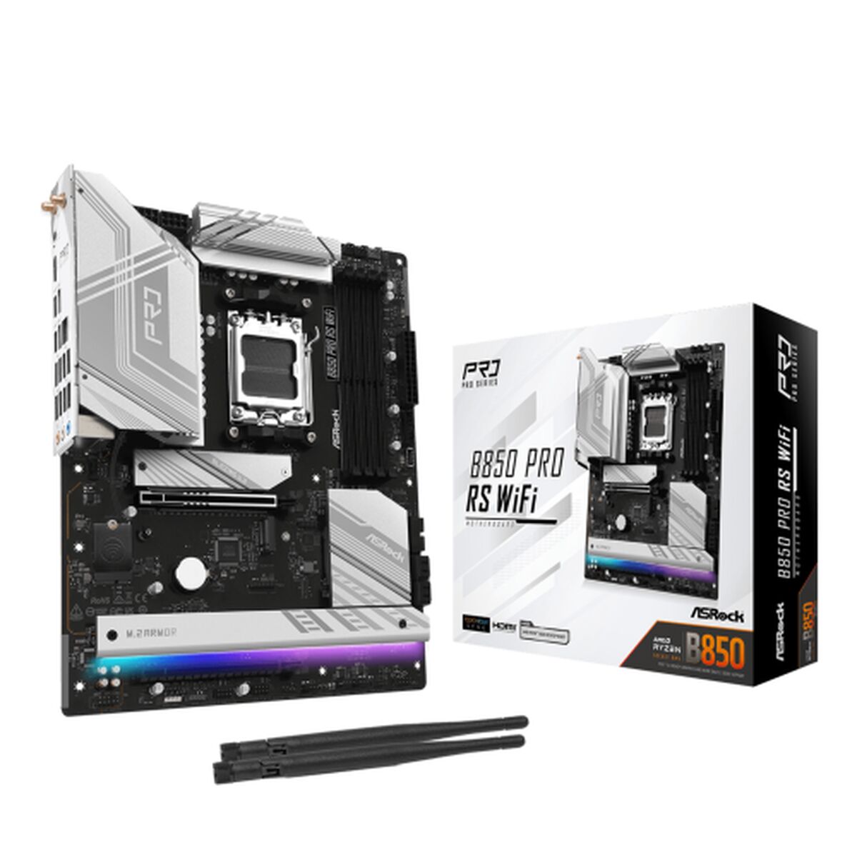 Carte Mère ASRock B850 Pro RS WiFi AMD B850 LGA 1151 AMD AM5