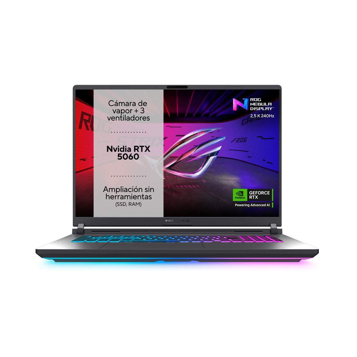 Ordinateur Portable Asus 90NR0LE1-M00010 17" Intel core i7-14650HX 32 GB RAM 1 TB SSD geforce rtx 5060