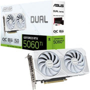 Carte Graphique Asus OC White Edition 90YV0MP5-M0NA00 geforce rtx 5060 ti 8 GB GDDR7