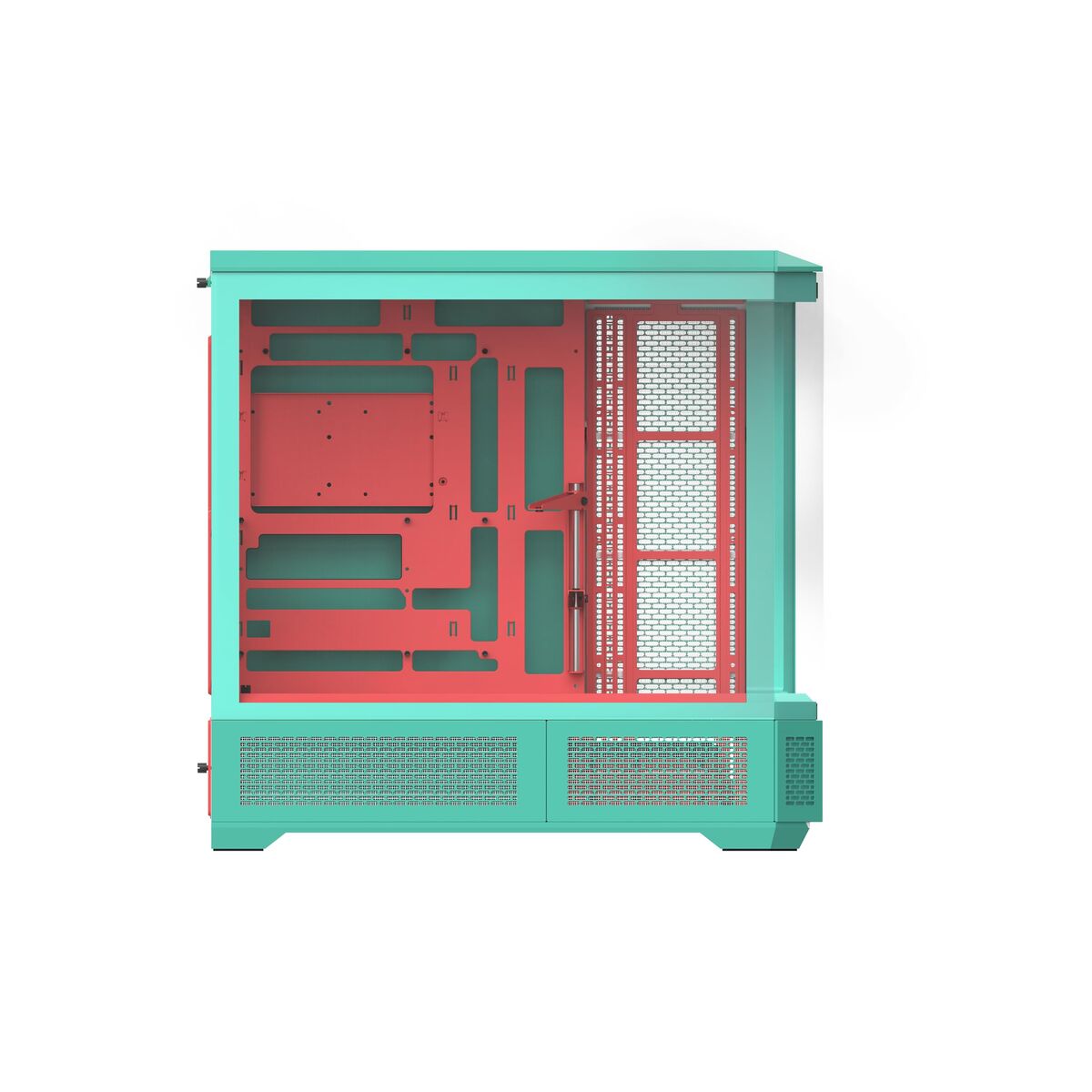 Boîtier ATX semi-tour THERMALTAKE CA-11H-00FLWN-00 Menthe