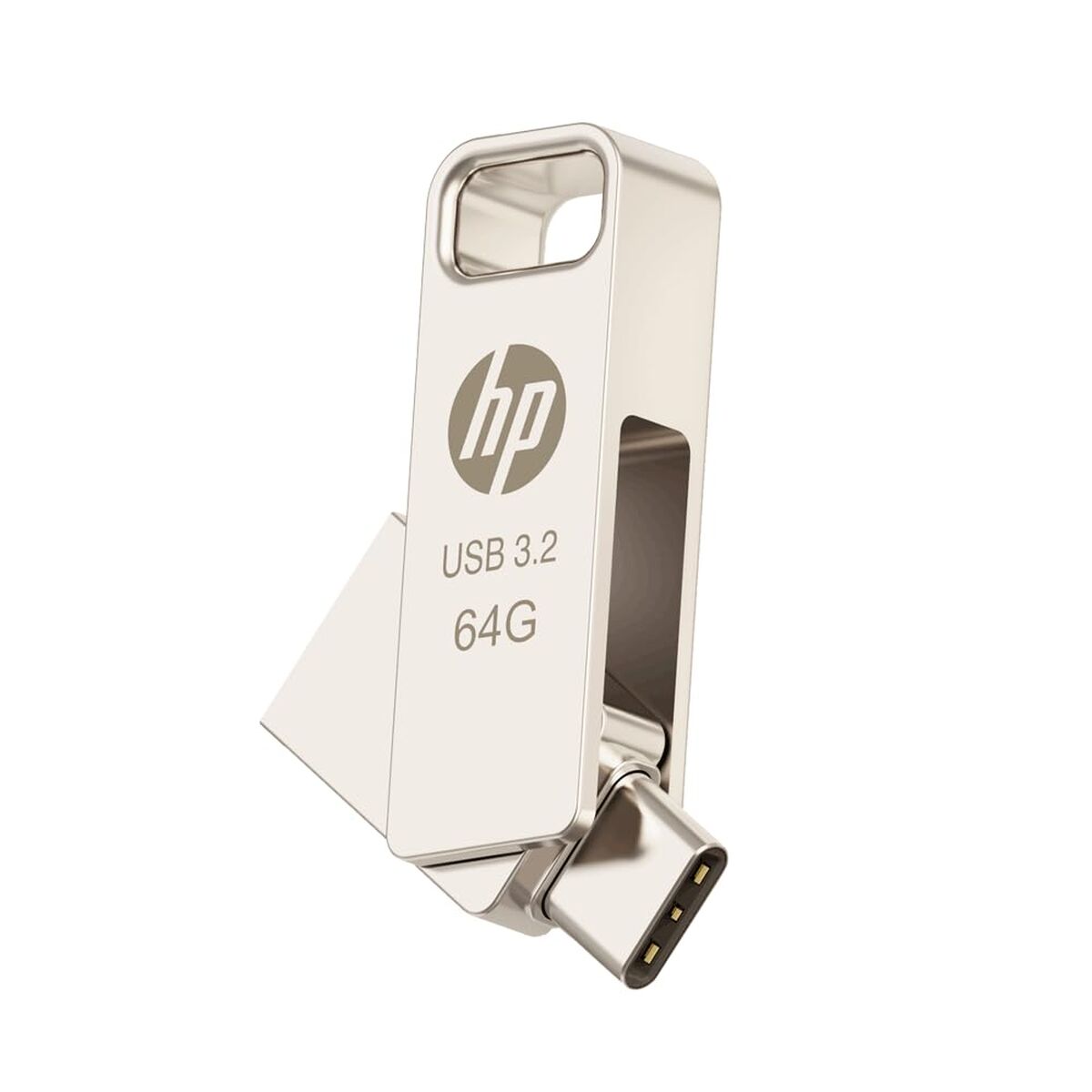 Clé USB HP HPFD206C-A-64 Métal 64 GB
