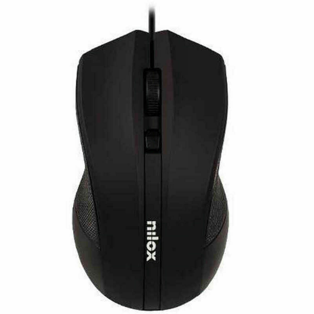 Souris Nilox MOUSB1002 Noir 1600 dpi