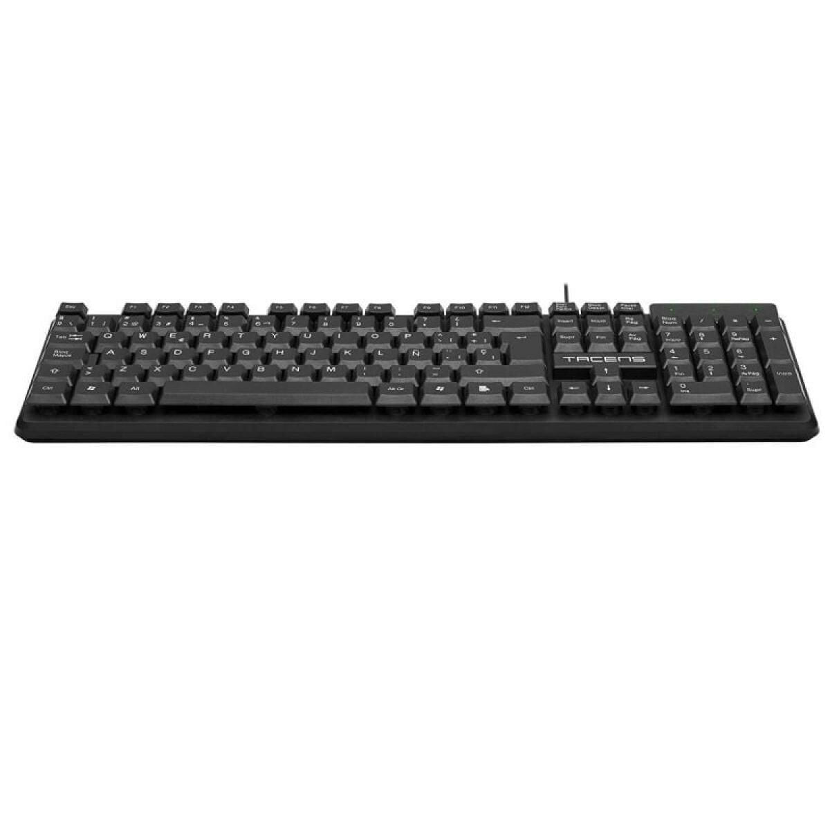 Clavier Tacens AK0ES Noir Espagnol Qwerty