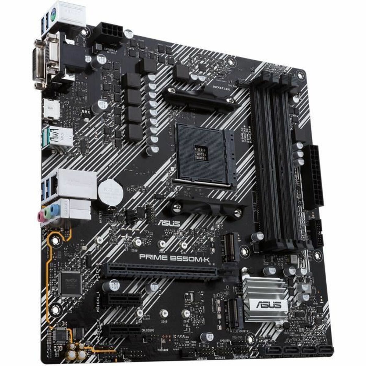 Carte Mère Asus PRIME B550M-K AMD AM4 AMD B550 AMD