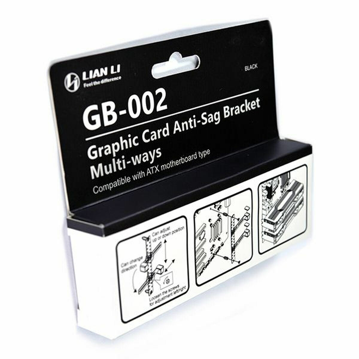 Support pour cartes graphiques Lian-Li GB-002 Noir 3600 W