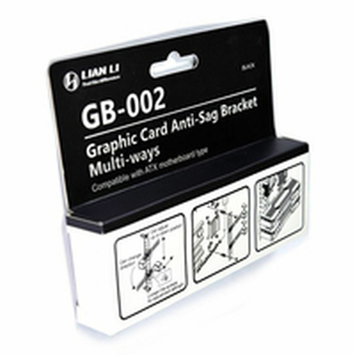 Support pour cartes graphiques Lian-Li GB-002 Noir 3600 W