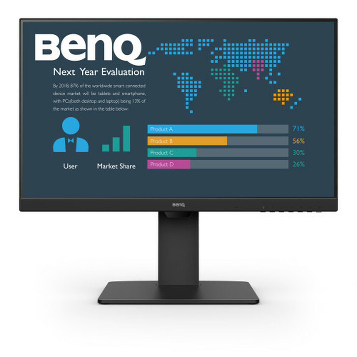 Écran BenQ BL2486TC Full HD 23,8"