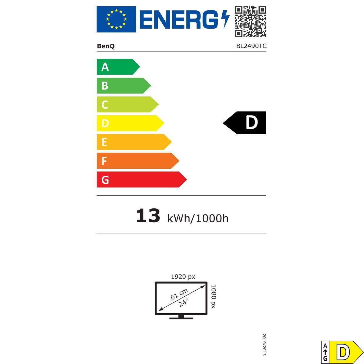 Écran BenQ BL2490TC