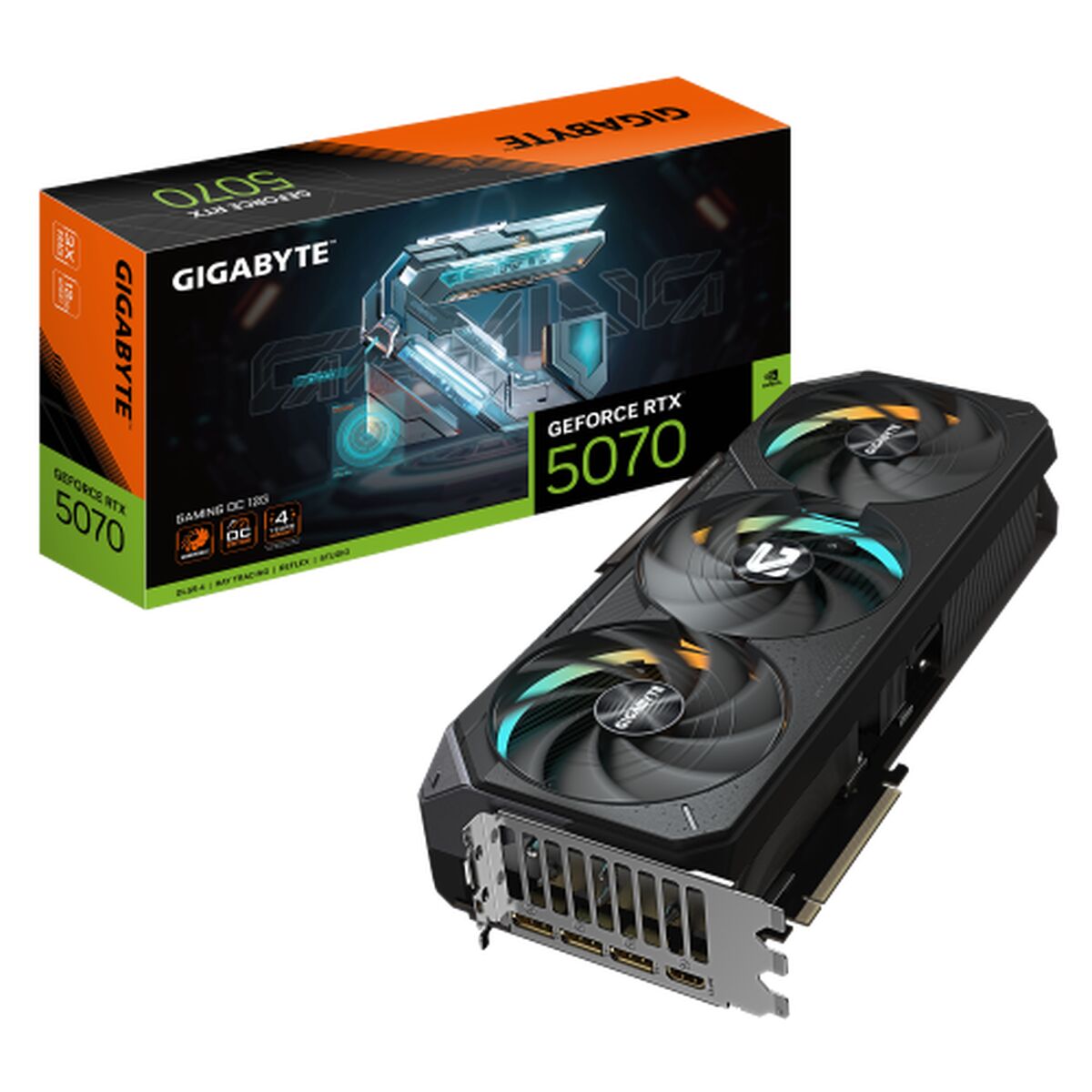 Carte Graphique Gigabyte 9VN507TGO-00-G10 nvidia geforce rtx 5070 ti 16 GB