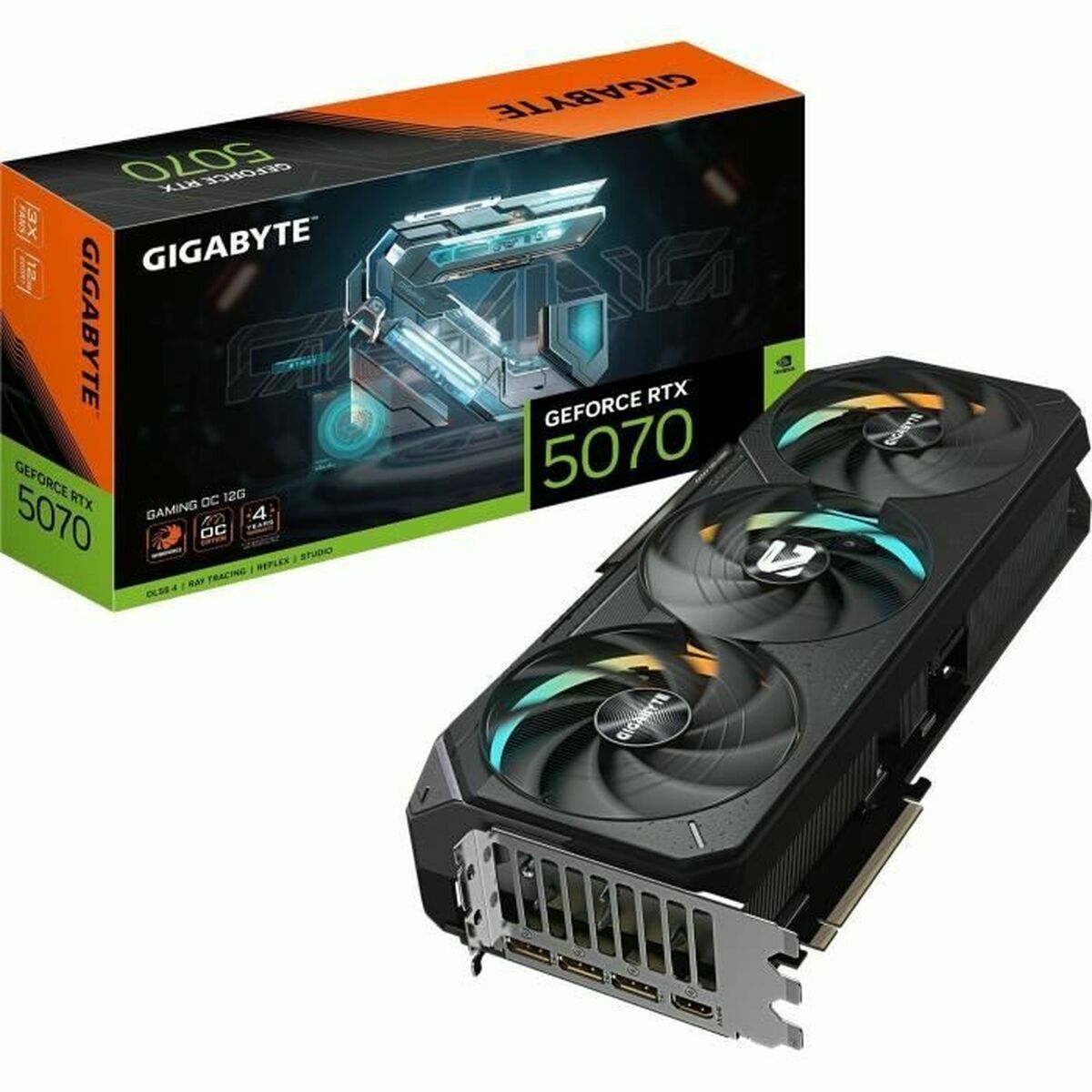 Carte Graphique Gigabyte 9VN507TGO-00-G10 nvidia geforce rtx 5070 ti 16 GB