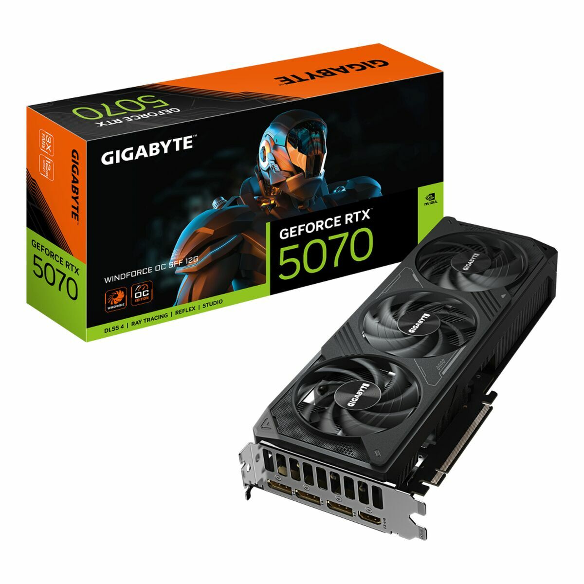 Carte Graphique Gigabyte nvidia geforce rtx 5070 12 GB GDDR6 GDDR7