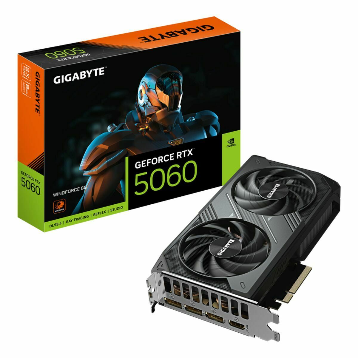 Carte Graphique Gigabyte 9VN5060W-00-G10 GEFORCE RTX 5060 8 GB GDDR7