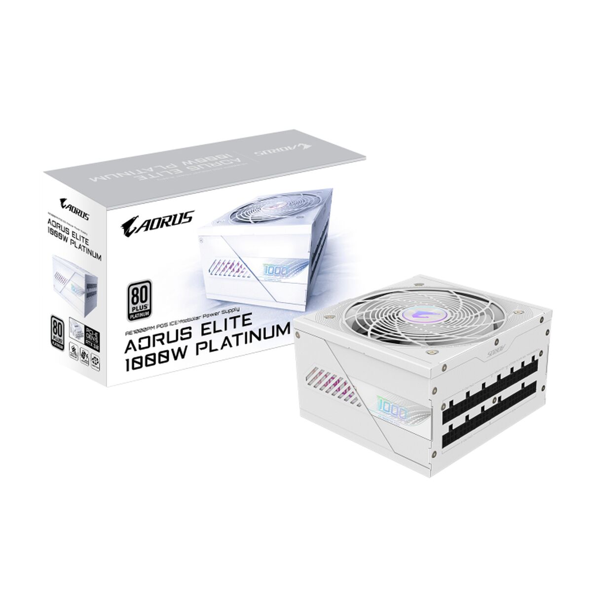 Bloc d’Alimentation Gigabyte GP-AE1000PM PG5 ICE ATX 1000 W 125 W 80 PLUS Platinum