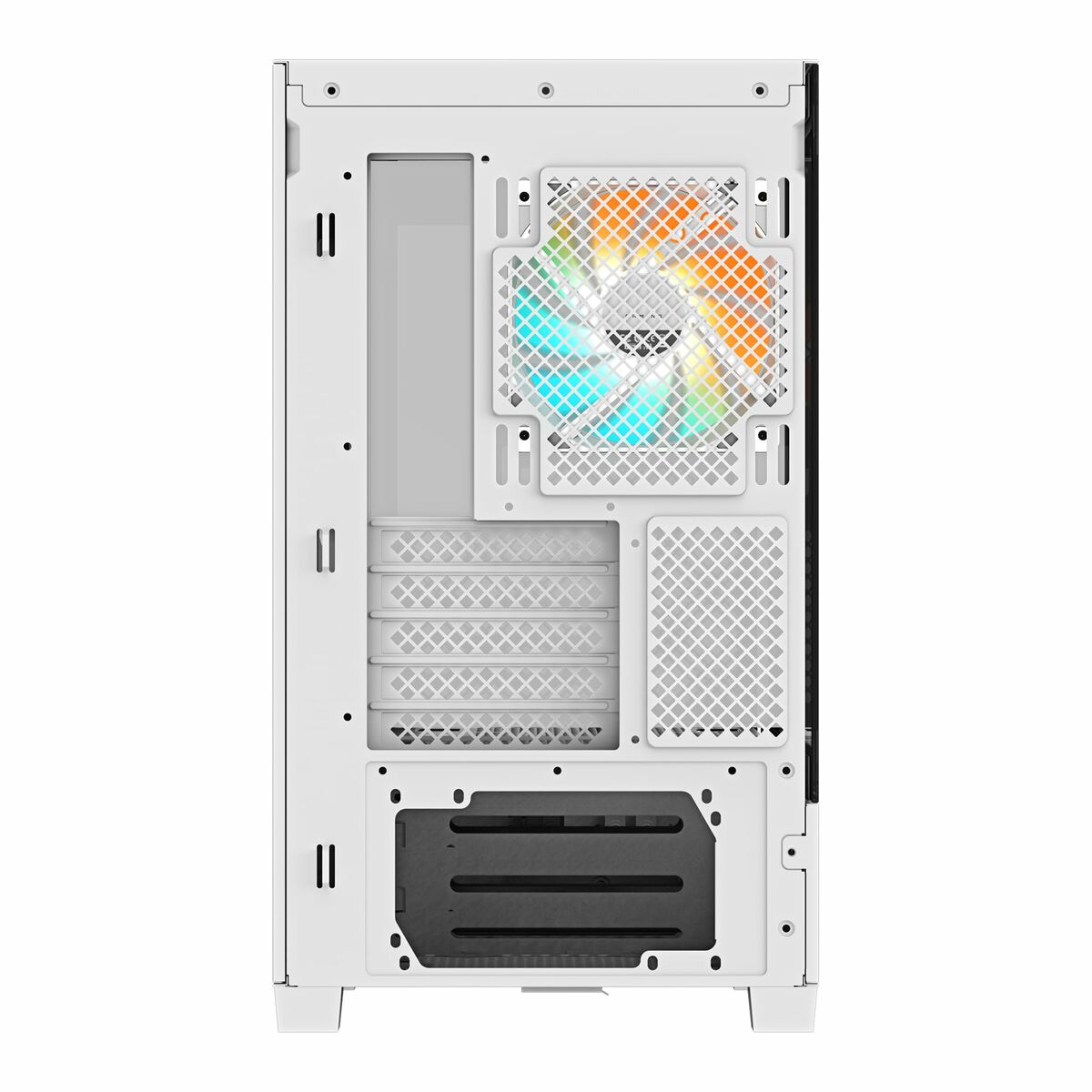 Boîtier ATX semi-tour Gigabyte C201 PANORAMIC ICE Blanc