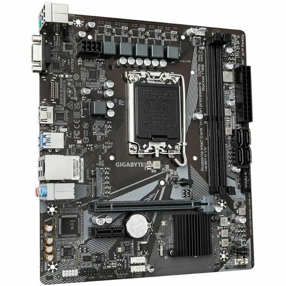 Carte Mère Gigabyte H610M H V2 H610 LGA 1700