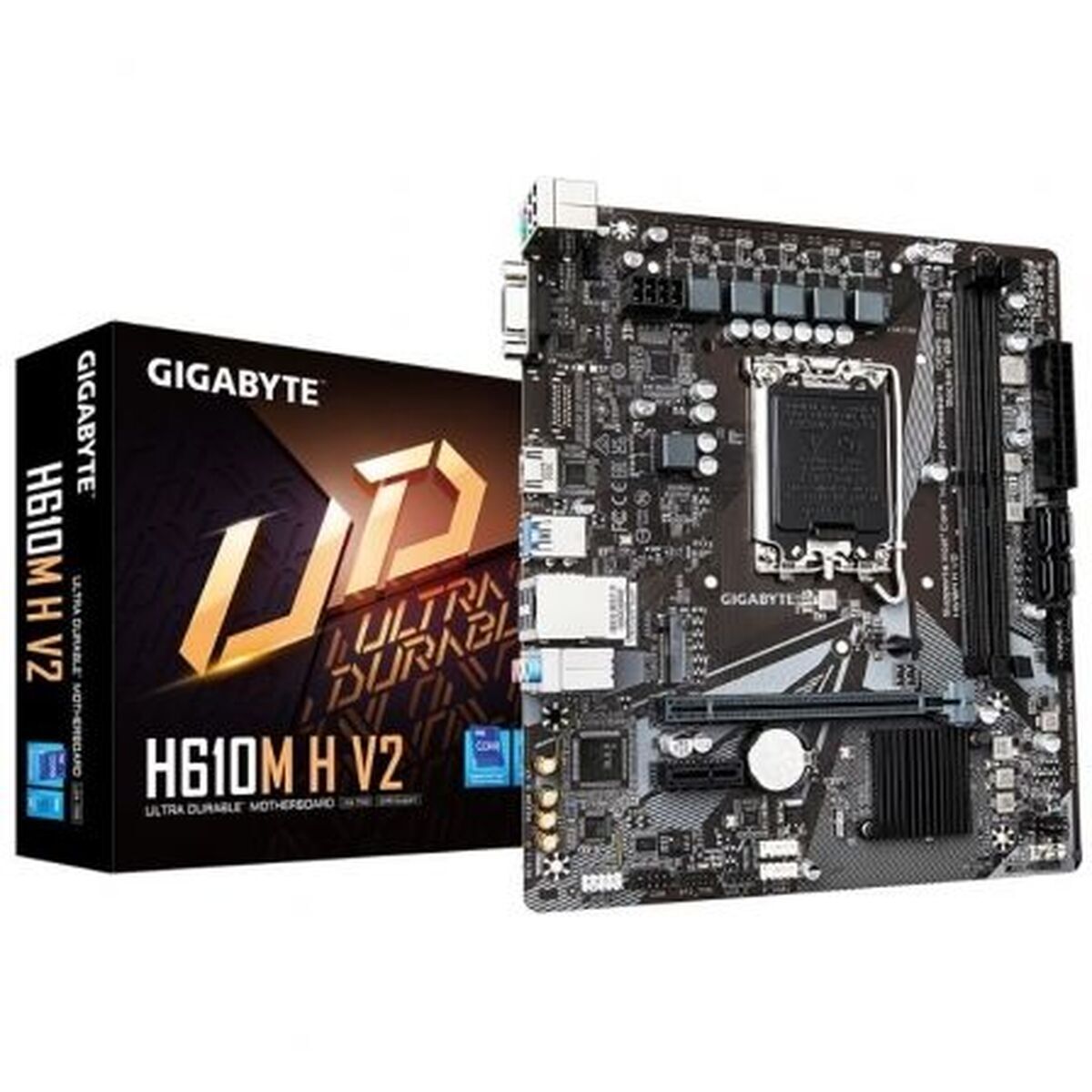 Carte Mère Gigabyte H610M H V2 H610 LGA 1700