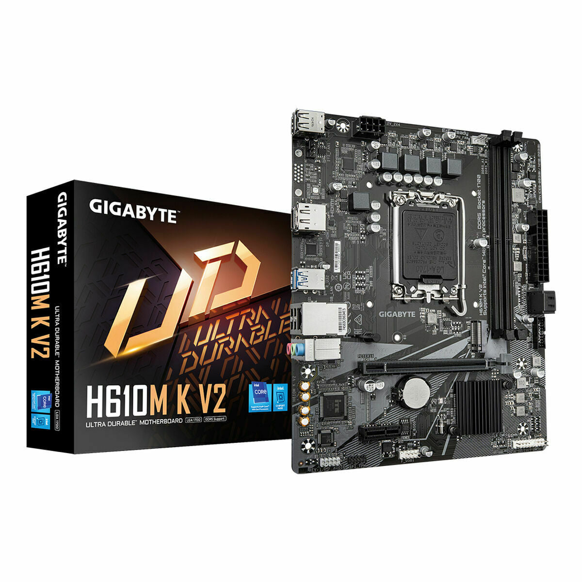 Carte Mère Gigabyte H610M K V2 INTEL H610 LGA 1700