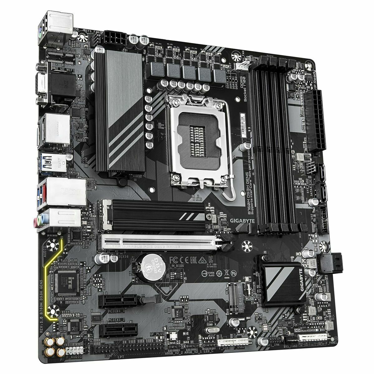 Carte Mère Gigabyte B760M DS3H GEN5 INTEL B760 EXPRESS LGA 1700