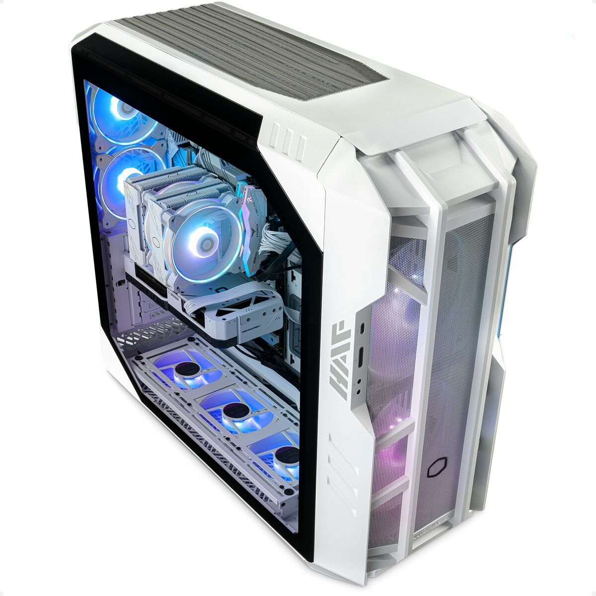 Boîtier ATX semi-tour Cooler Master H700E-WGNN-S00 Blanc Noir