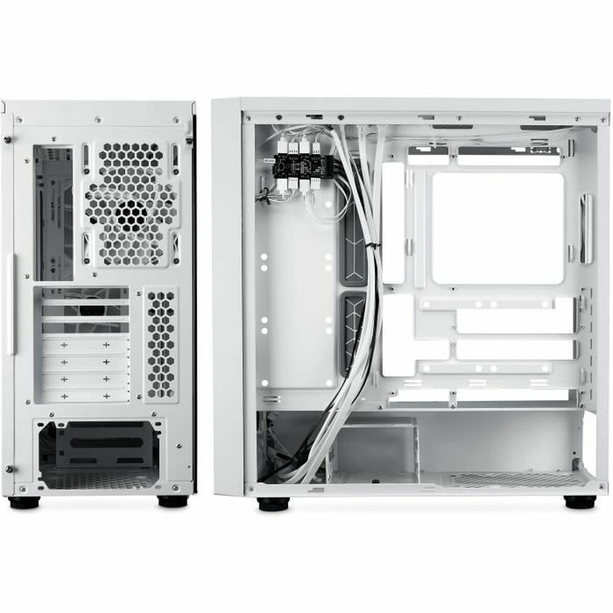 Boîtier ATX semi-tour Cooler Master MB600-WGNN-S00 Blanc