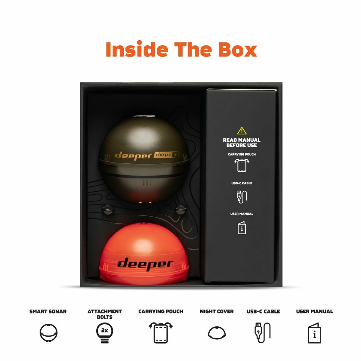 Localisateur de poissons Deeper DP6H13S10