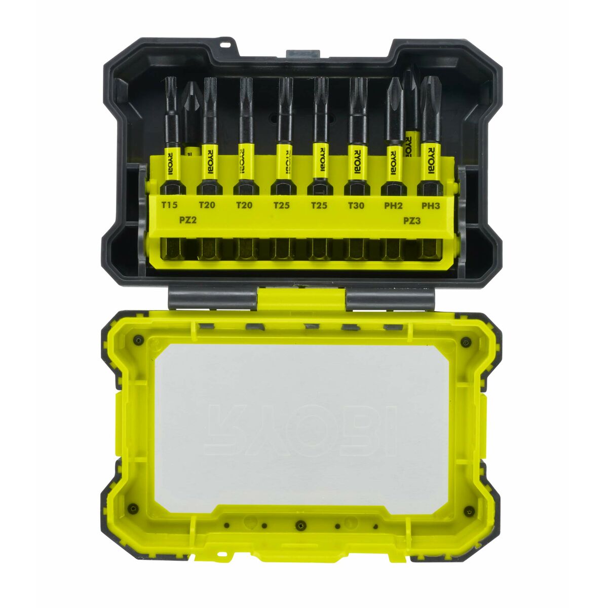 Ensemble de pointes Ryobi RAK10MSDI 50 mm 10 Pièces Phillips Pozidriv Torx