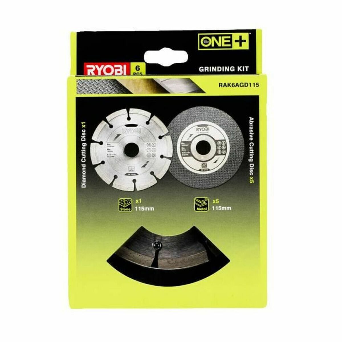 Disques de coupe Ryobi (6 Unités)