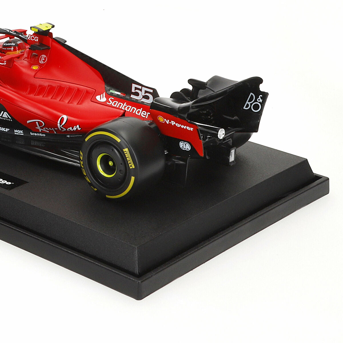 Voiture Bburago Ferrari F1 Racing SF23 #55 C 1:18