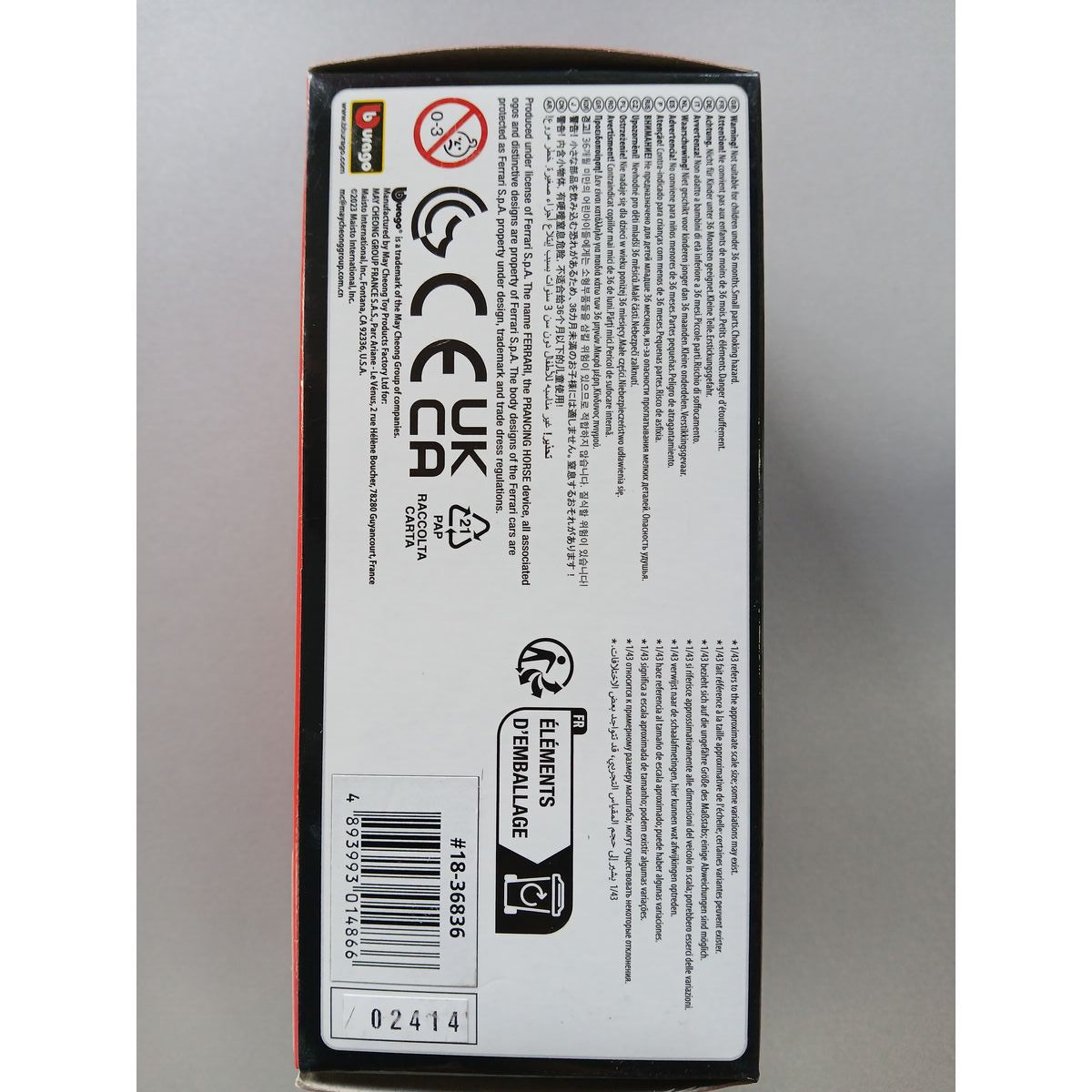 Voiture Ferrari 1:43