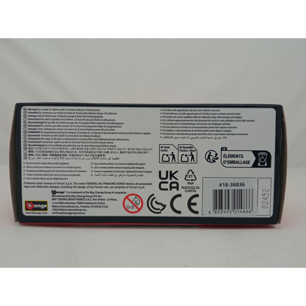 Voiture Ferrari 1:43