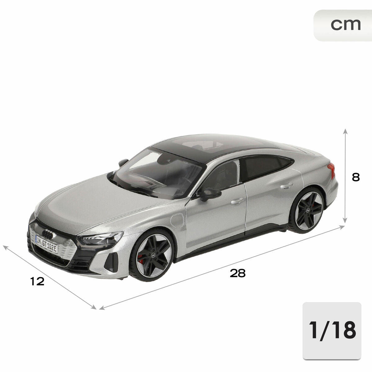 Voiture Bburago GT-Audi RS E-TRON GT 2022 1:18