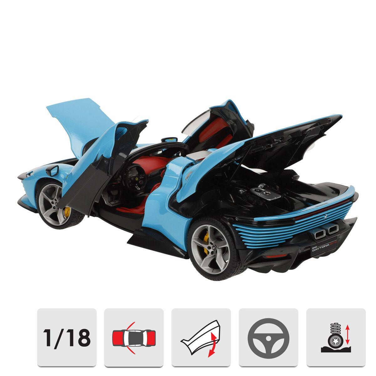 Voiture Bburago Ferrari Daytona SP 1:18