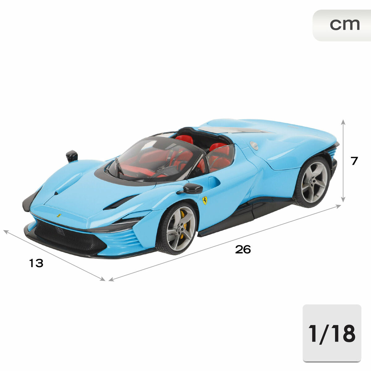 Voiture Bburago Ferrari Daytona SP 1:18