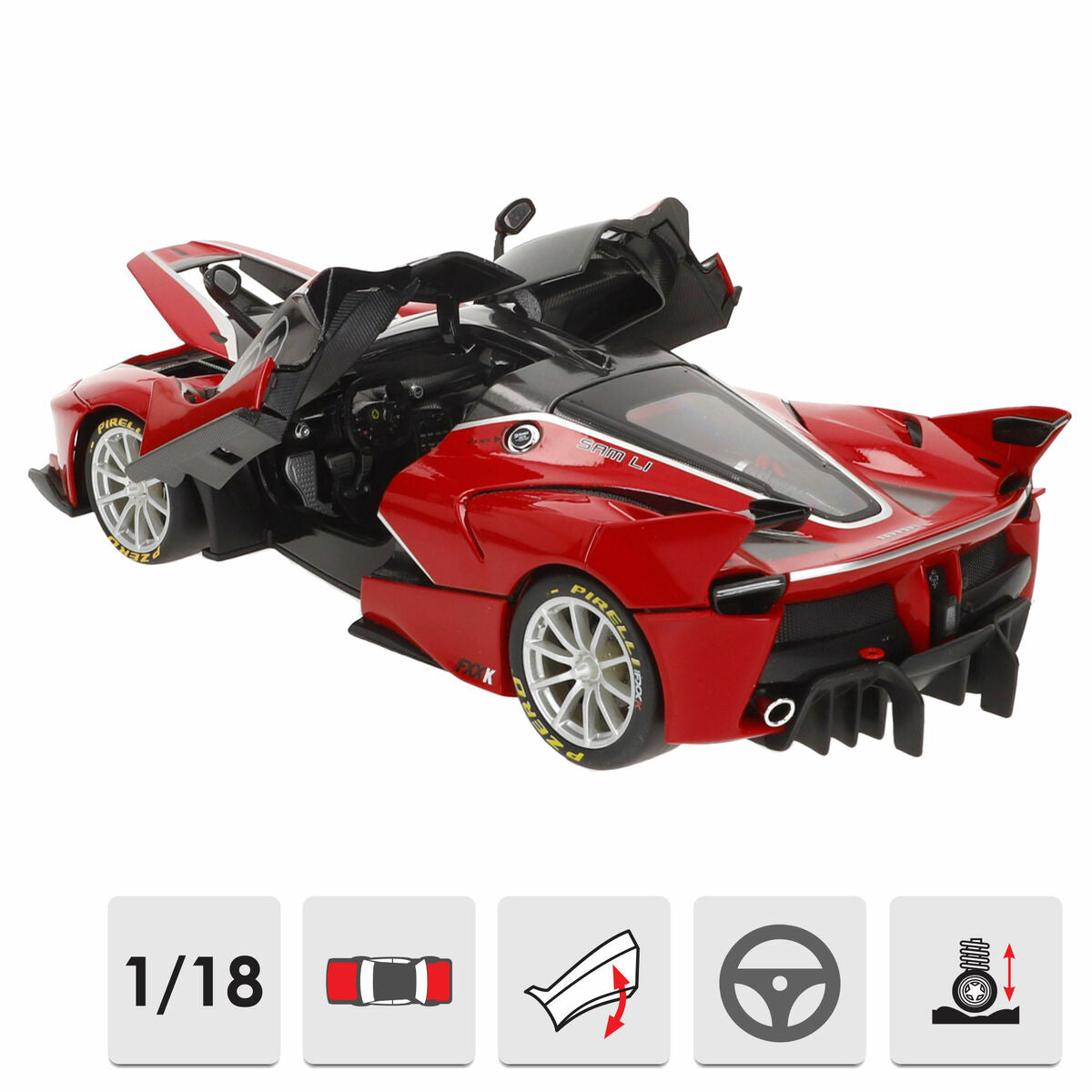 Voiture Bburago Ferrari FXX K #88 1:18