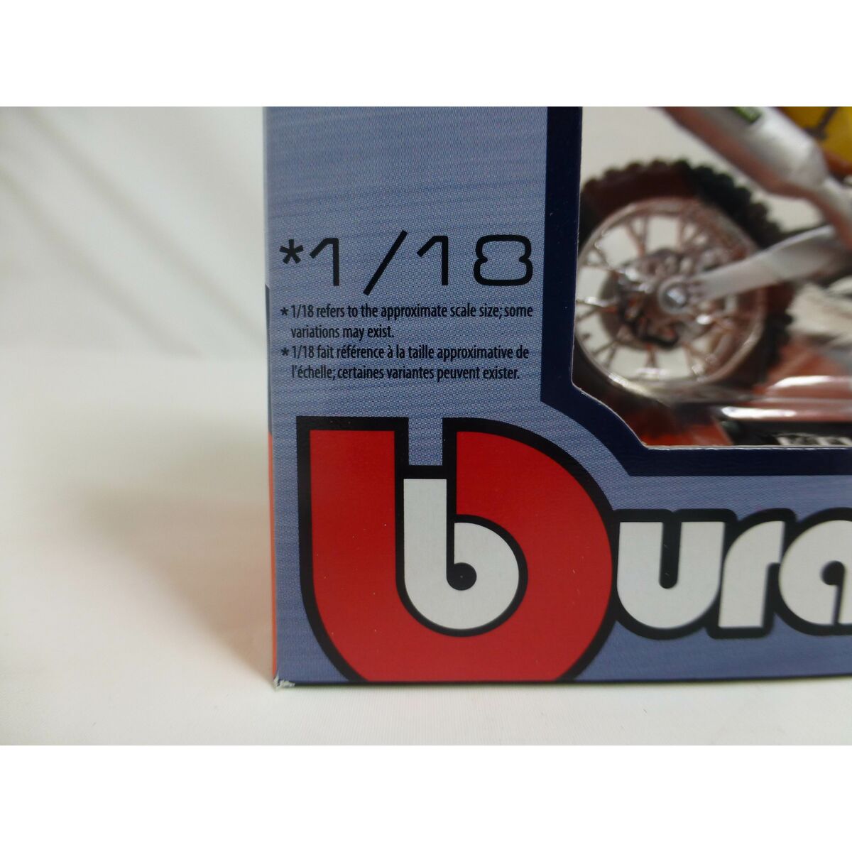 Motocyclette Bburago Wrb Ktm Cross 1:18