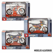 Motocyclette Bburago Wrb Ktm Cross 1:18