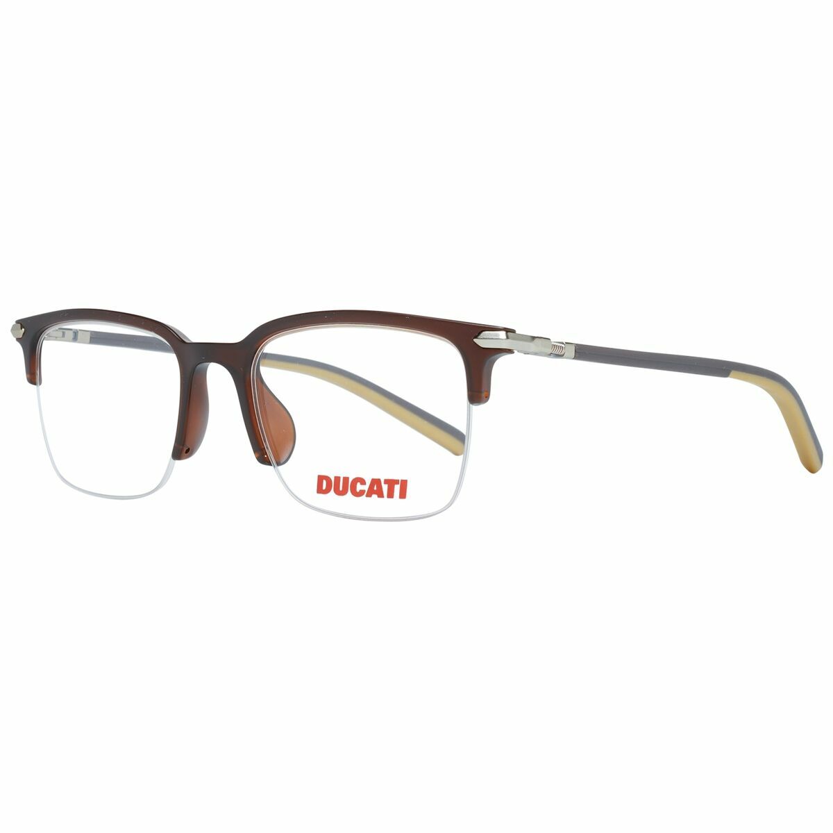 Monture de Lunettes Homme Ducati DA1003-52100 Marron Ø 52 mm