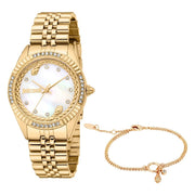 Montre Femme Just Cavalli ANIMALIER SPECIAL PACK + BRACELET Doré (Ø 30 mm)