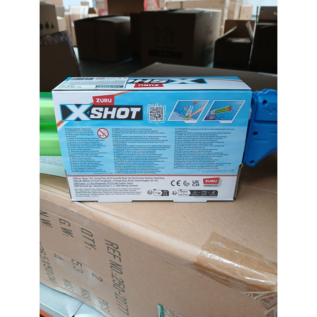 Pistolet à Eau Zuru X-Shot Quad Stream Blaster 13 x 60 x 6 cm