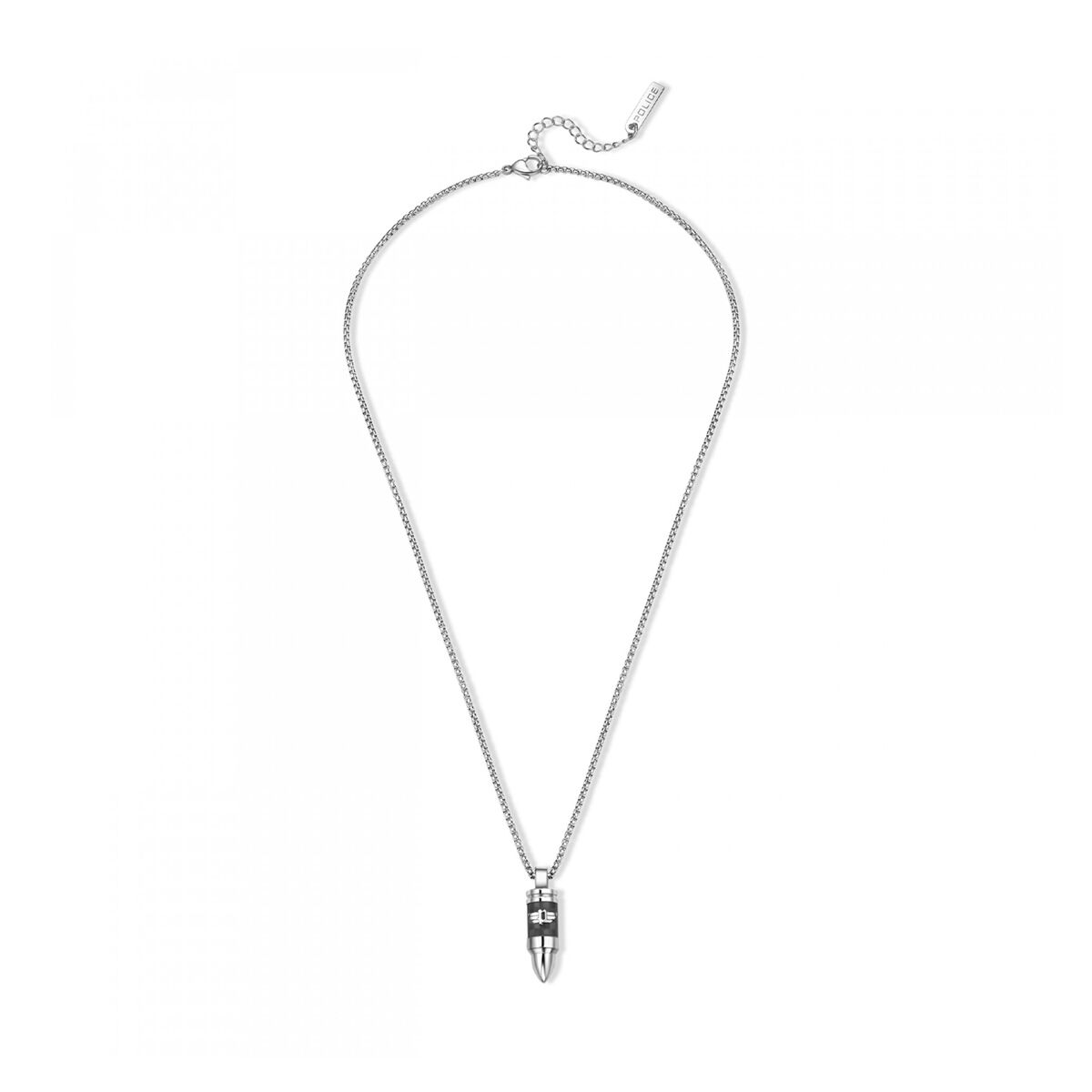 Collier Homme Police PEAGN0034102 Argenté