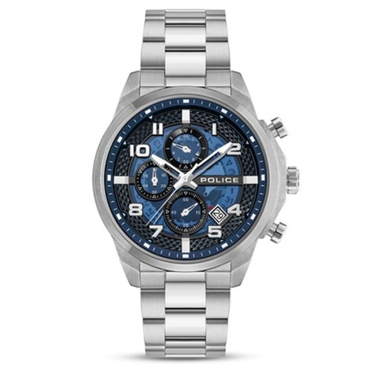 Montre Homme Police PEWGK0053901 Argenté