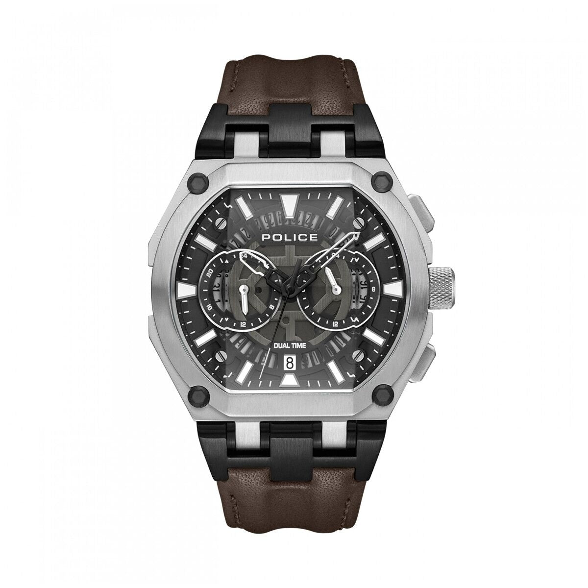 Montre Homme Police PEWGF0054403 Marron