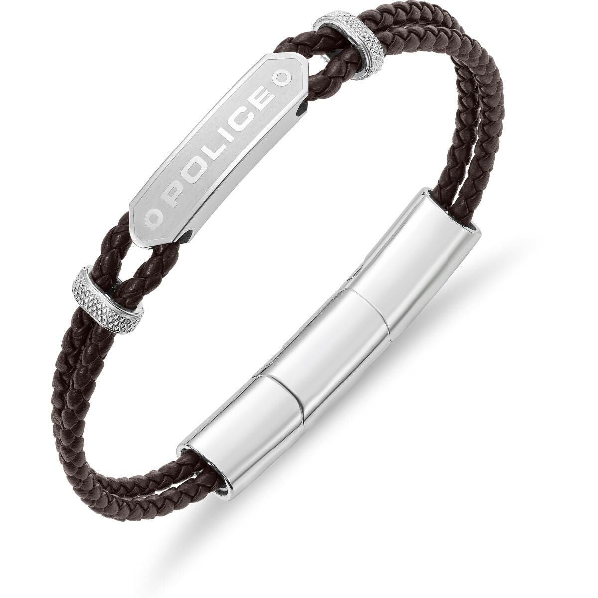 Bracelet Homme Police PEAGB0040103 Marron