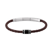 Bracelet Homme Police PEAGB0079403 Marron