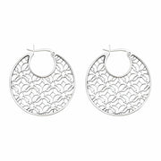 Boucles d´oreilles Femme Police PJ25593ESS.01 Acier inoxydable 3 cm