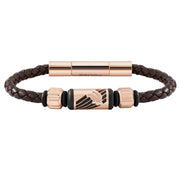 Bracelet Homme Police PJ26466BLC03A Cuir 19 cm