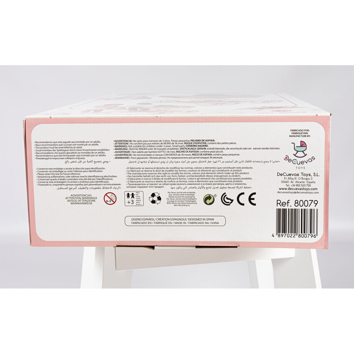 Poussette pour poupées Decuevas Koala 42 x 80 x 81 cm